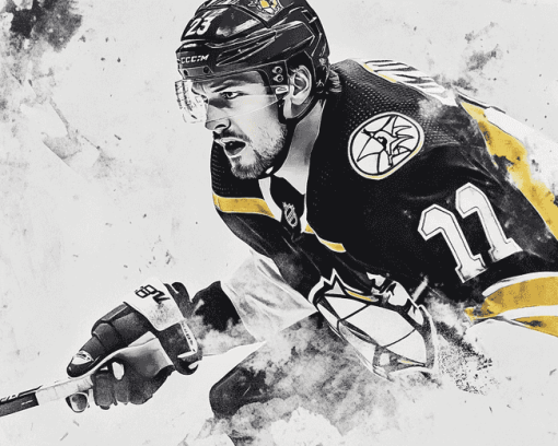 Sidney Crosby Ice Hockey Diamond Painting