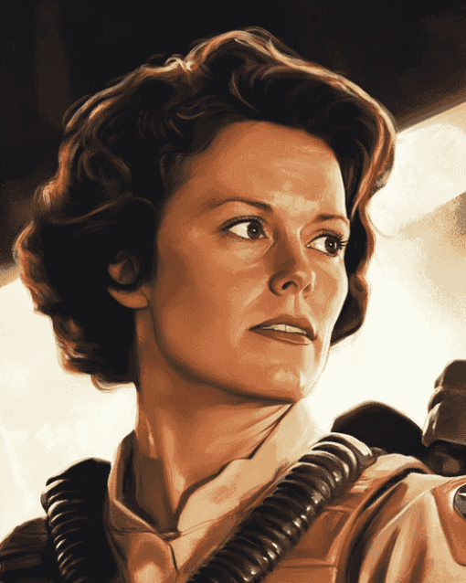 Sigourney Weaver Celebrity Diamond Painting