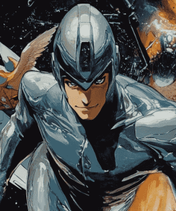 Silverhawks Fantasy Adventure Diamond Painting