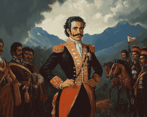 Simon Bolivar Vintages Diamond Painting