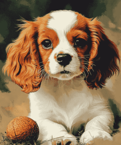 Small Dog Puppy Diamond Painting