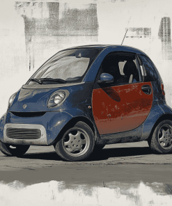 Smart Fortwo Engines Diamond Painting