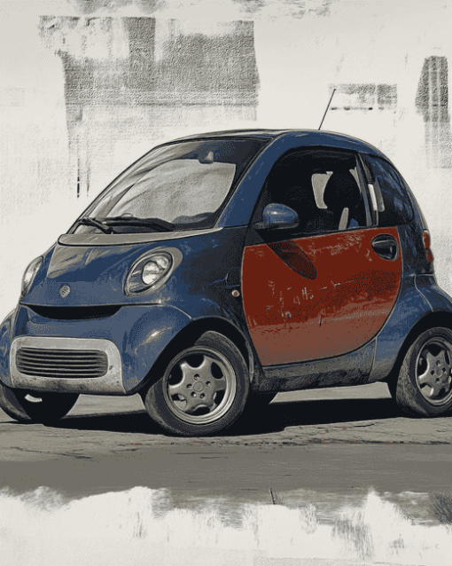 Smart Fortwo Engines Diamond Painting