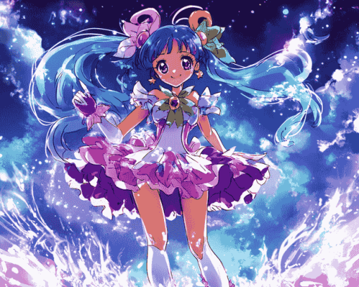 Smile Precure Anime Diamond Painting