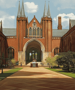 Smithsonian Castle Architectural Diamond Painting