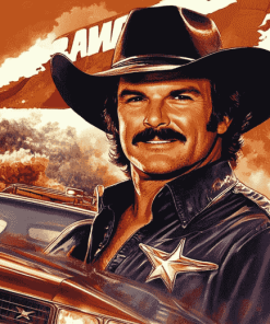 Smokey and the Bandit Movie Diamond Painting