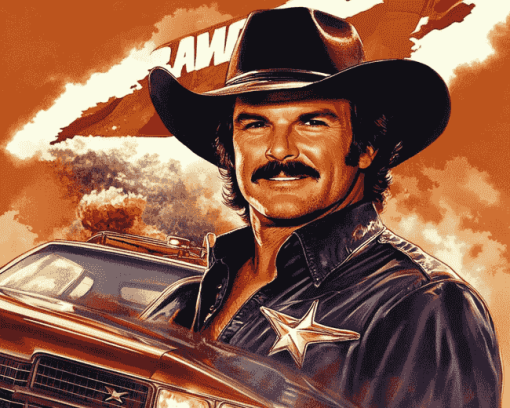 Smokey and the Bandit Movie Diamond Painting