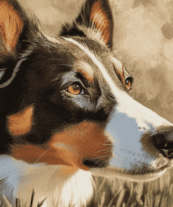 Smooth Collie Puppies Diamond Painting