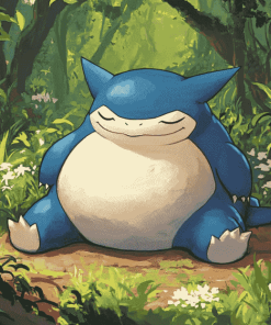 Snorlax Pokemon Diamond Painting