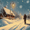 Snowfall Series Movie Poster Diamond Painting