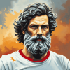 Socrates Soccer Star Diamond Painting