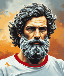 Socrates Soccer Star Diamond Painting