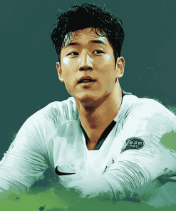 Son Heung Min Sports Legend Diamond Painting