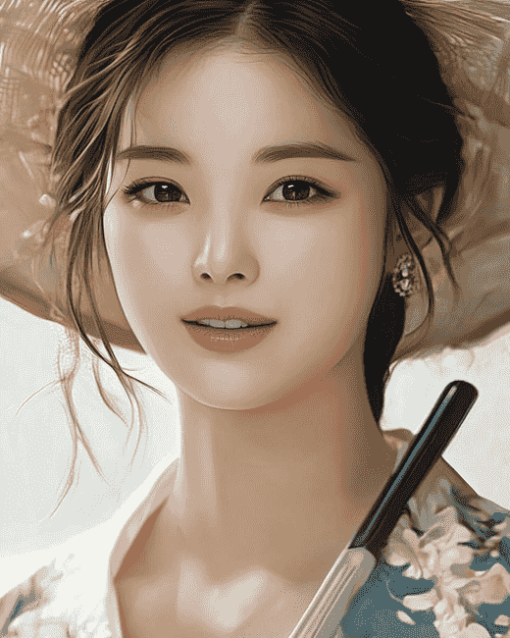 Song Hye Kyo Celebrity Diamond Painting