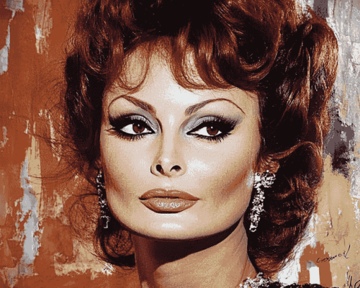 Sophia Loren Iconic Style Diamond Painting