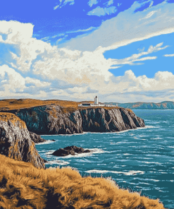 South Stack Cliffs Seaside Diamond Painting