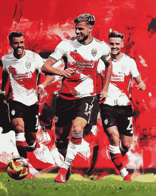 Southampton Footballers Diamond Painting