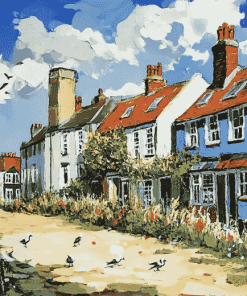 Southwold Houses Diamond Painting