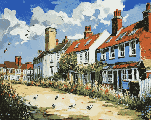 Southwold Houses Diamond Painting