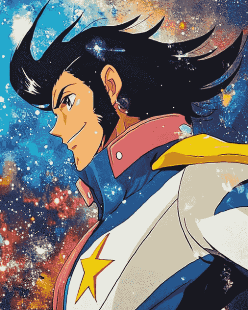 Space Dandy Anime Diamond Painting