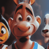 Space Jam Cartoon Characters Diamond Painting