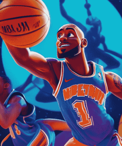 Space Jam Cartoon Diamond Painting