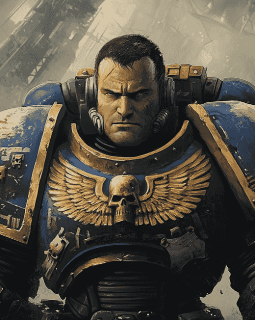 Space Marine Films Diamond Painting