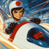 Speed Racer Anime Diamond Painting