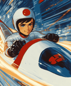 Speed Racer Anime Diamond Painting