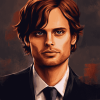 Spencer Reid Cartoons Diamond Painting