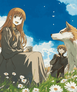 Spice And Wolf Anime Series Diamond Painting