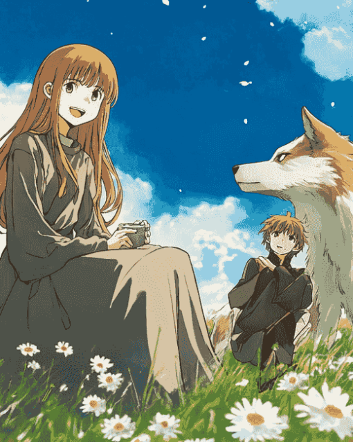 Spice And Wolf Anime Series Diamond Painting