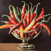 Spicy Chili Peppers Diamond Painting