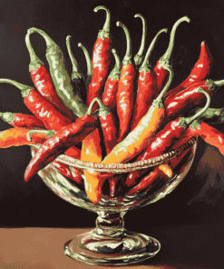 Spicy Chili Peppers Diamond Painting