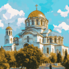 St Sava Cathedral Belgrade Diamond Painting