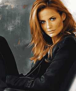 Stana Katic Celebrity Diamond Painting