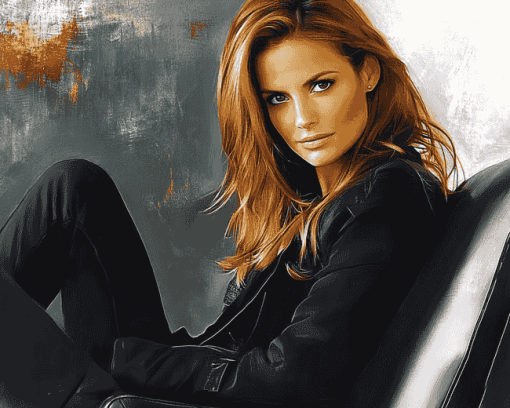 Stana Katic Celebrity Diamond Painting