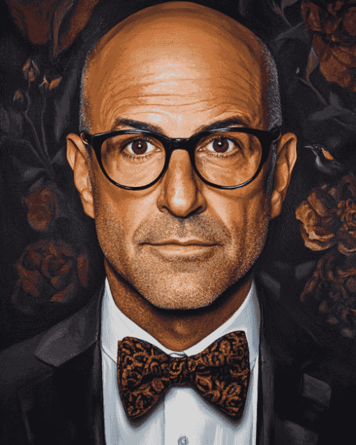 Stanley Tucci Celebrated Diamond Painting