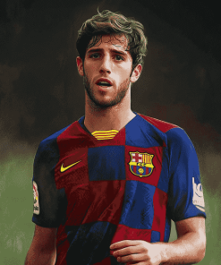 Star Footballer Sergi Roberto Diamond Painting