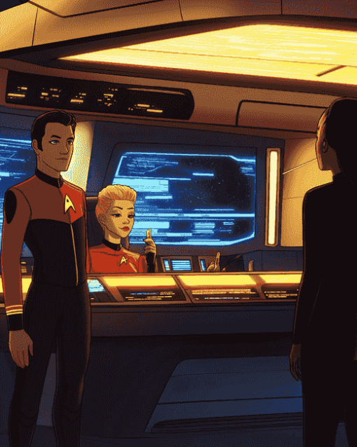 Star Trek Lower Decks Animation Diamond Painting