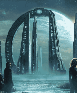 Stargate Atlantis Sci-Fi Series Diamond Painting