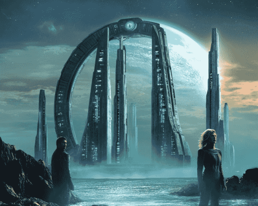 Stargate Atlantis Sci-Fi Series Diamond Painting