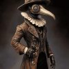 Steampunk Fantasy Plague Doctor Diamond Painting