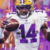 Stefon Diggs Football Diamond Painting