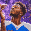 Stefon Diggs Sports Icon Diamond Painting