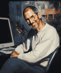 Steve Jobs Creative Icon Diamond Painting