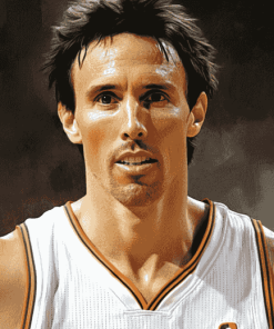 Steve Nash Sports Icon Diamond Painting