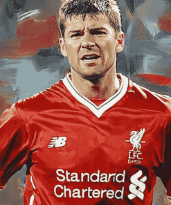 Steven Gerrard Football Legend Diamond Painting