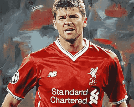 Steven Gerrard Football Legend Diamond Painting