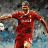 Steven Gerrard Football Legend Diamond Painting